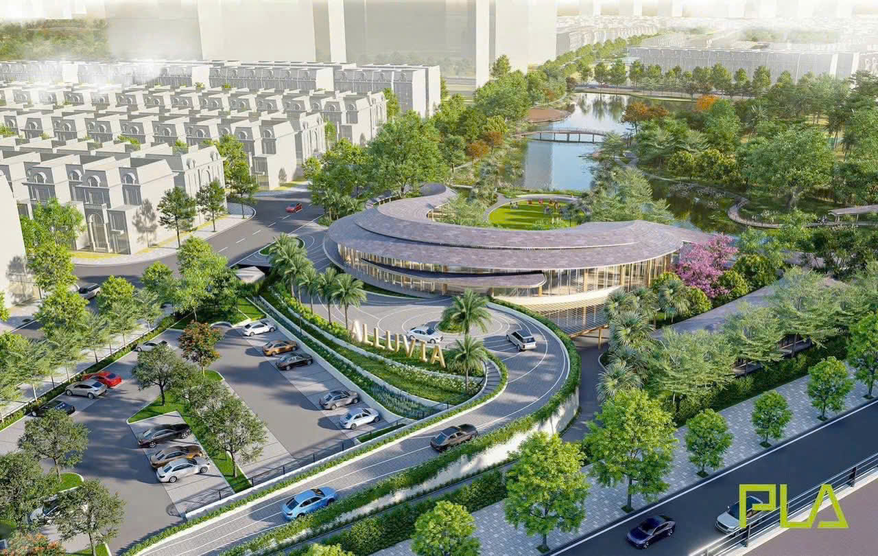 Không gian sống xanh tại Alluvia city hưng yên