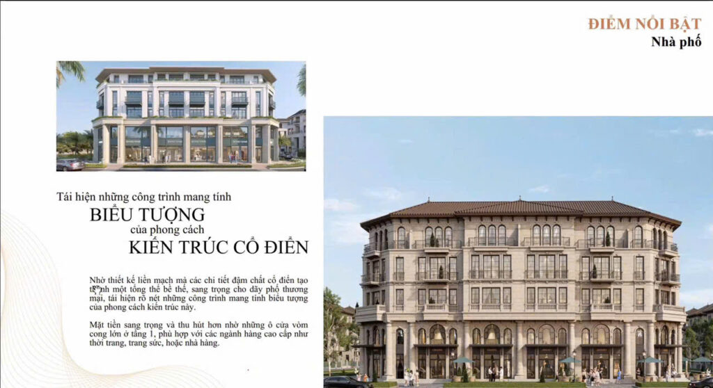Thiết kế liền kề Alluvia city xuân cầu